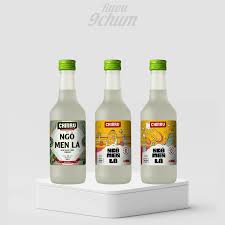 Rượu 9Chum Ngô Men Lá 360 ml - RƯỢU 9CHUM