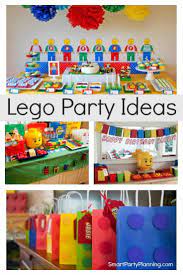 These candy bags look great with the lego heads stuck on them. Lego Theme Decoration Promotions