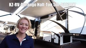 Durango 1/2 ton 5th wheel. Kz Rv Durango Half Ton 5th D263rlt Youtube