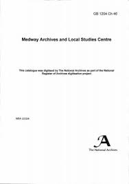Before this age of centralisation, most people worked near their homes. Medway Archives And Local Studies Centre The National Archives