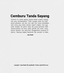 Dj cemburu tanda cinta marah tandanya sayang. A Yat Khalili On Twitter Cemburu Tanda Sayang