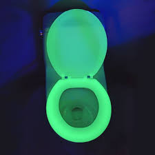 Toilet was originally a french loanword (first attested in 1540) that referred to the toilette (little cloth) draped over one's shoulders. Wc Sitz Glow In The Dark Geschenkidee De