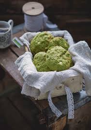 Green Tea Almond White Chocolate Cookies Trois Fois Par Jour
