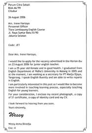 Mengingat bahasa inggris adalah bahasa komunikasi internasional yang memungkinkan untuk berkomunikasi dengan orang dari semua bangsa dan negara. Contoh Surat Dalam Bahasa Jawa Contoh Surat