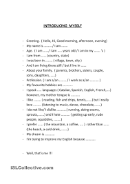 Introducing Myself Learn English English Language Teaching Self Introduction Speech