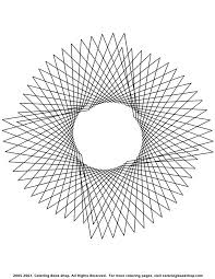 Now you get to color more than 70 from this page for adults and kids! Printable Geometric Coloring Pages Coloring Home
