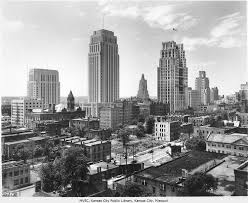 Missouri Valley Special Collections Item Viewer Kansas City Downtown Kansas City Skyline Missouri Valley