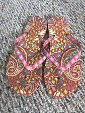 Vera Bradley Womens Paisley Sandals And Flip Flops For Sale