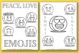 There are tons of great resources for free printable color pages online. Free Emoji Coloring Pages Life Is Sweeter By Design