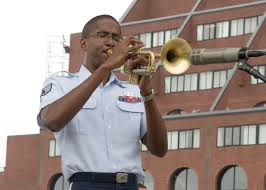 SSgt Quincy Garner takes a solo