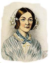 Nightingale received the tag due her dedicated efforts to tend the wounded soldiers during the crimean war, thus becoming an icon during the victorian era. Florence Nightingale The Lady With The Lamp And Pie Chart Margo Lestz The Curious Rambler
