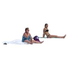 Two Women At Beach Render People People Cutout People Poses