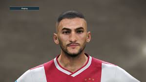 Run sider.exe and play pes 2021! Pes 2019 Hakim Ziyech Face By Lucas Facemaker Pes Social