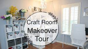 If you need craft room organization ideas, you will love this craft room full of ikea furniture and easy diy projects! Craft Room Makeover Tour Diy Craft Room Studio Ideas 2019 Youtube