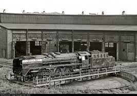 01 22204 Deutsche Reichsbahn Steam 4 6 2 At Dresden Altstadt Germany By J Neu Berlin Steam Railway Locomotive Steam Locomotive