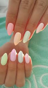 38 Summer Nail Art Designs And Colors 2019 Easter Nails Spring Nail Art Pastel Nails
