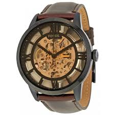 Largest selection & best prices on chrono24.com. Fossil Homme Montre Analogique Automatique Avec Bracelet Cuir Marron Me3098 Gperdumesaiguilles Com