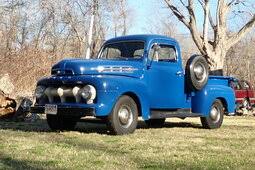 Image result for Alpine Blue 1950 Ford Truck