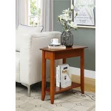 Andover Mills Randel Wedge End Table Table Base Color Cherry Table Top Color Cherry Wedge End Table End Tables Furniture