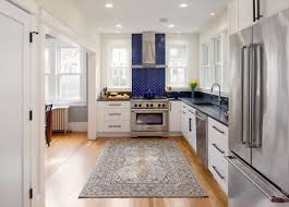 We can impress you with this massive collection of slate white cabinetry and black galaxy granite countertops. Blue Herringbone Backsplash Ideas Photos Houzz