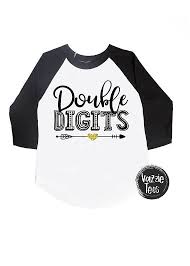Birthday Outfits For 10 Year Olds Double Digits Birthday Shirt 10th Birthday 10 Year Old Birthday Girl Shirt Birthday Shirts 10th Birthday