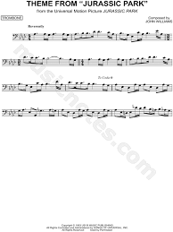 Theme From Jurassic Park From Jurassic Park Sheet Music Trombone Solo In Ab Major Download Print Cello Sheet Music Flute Sheet Music Sheet Music
