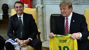 Resultado de imagem para fotos trump bolsonaro