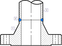 Flanges General - Flange Types - Welding Neck or Weld Neck
