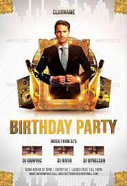473 best party flyer free brush downloads from the brusheezy community. Birthday Party Flyer Template Download Birthday Psd Flyer Ffflyer