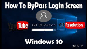 How To Bypass Login Screen Windows 10 Youtube