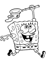 Bob Esponja Para Colorear Png