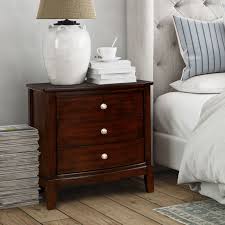 Shop Furniture Of America Kami Transitional Cherry Solid Wood Nightstand Overstock 14050656