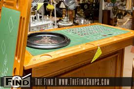 Found At The Find Today Solid Oak Game Table With Bar Top Is Great For Your Home Bar Or Game Room Play Blackjack Roulette Pok Table Games Solid Oak Bar Top