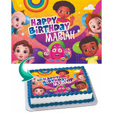 You can find so many unique, cute and complicated pictures for children of all ages as well as many great pictures designed with adults in mind. Chuchu Tv Edible Cake Toppers