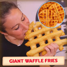 Can I Make These Waffle Fries? *Struggle*
