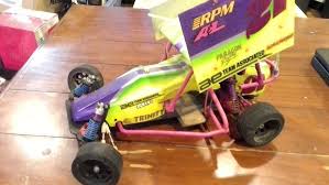 Vintage Team Associated Rc10 Custom Sprint Car Sprint Cars Team Associated Vintage