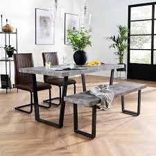 Furniture choice dining room table and chairs. Dining Table With Benches Dining Bench Set Furniture And Choice Page 2