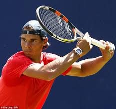 Fans can watch the action online via the watchespn app and on espn.com. Rafael Nadal Star Wears 500k Richard Mille Watch While Training For Queen S Daily Mail Online