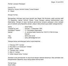 Surat lamaran kerja biasanya dikirimkan untuk melamar sebuah posisi kerja di suatu perusahaan. Download 5 Contoh Surat Lamaran Kerja Guru Smp Doc Pdf