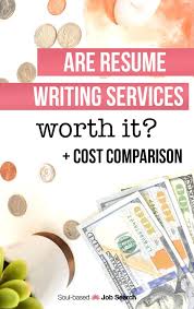 are resume writing services worth it