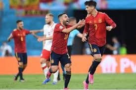 افتتح ألفارو موراتا التسجيل لمنتخب إسبانيا، بعد تسديدة من جيرارد. Ù…Ù†ØªØ®Ø¨ Ø¥Ø³Ø¨Ø§Ù†ÙŠØ§ ÙŠÙØ´Ù„ Ø¨ØªØ­Ù‚ÙŠÙ‚ Ø§Ù„ÙÙˆØ² Ù…Ø¬Ø¯Ø¯Ø§ ÙÙŠ ÙŠÙˆØ±Ùˆ 2020 Ù…Ù„Ø§Ø¹Ø¨
