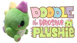 Hello Meet Doodle The Dinosaur Doodle And His Buddies Are Ready For New Friends Plushies Dinosaur Dinosaur Stuffed Animal
