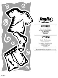 (8 reviews) write a review. Inglis Washer User Manual Pdf Download Manualslib