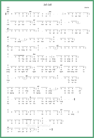 Indonesia memiliki banyak sekali lagu daerah yang unik. Lirik Lagu Jali Jali Beserta Not Angka Dan Not Balok