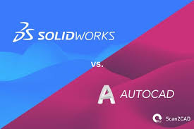 cad software compared autocad vs solidworks scan2cad