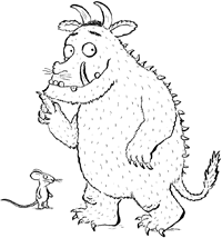 Julia donaldson is one of today's most popular writers for children. Gruffalo Colouring Pag The Gruffalo Gruffalo Activities Character Activities