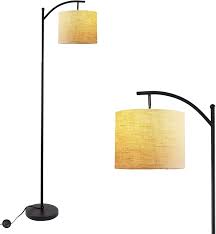 Led floor lamp, ambimall classic standing lamp with twist design, vintage tall pole lamp for bedroom living room kitchen office dinning room reading, rustic upright. Twinkle Star Bedroom Arc Floor Lamp Living Room Office Standing Reading Light With Hanging Shade Foot Pedal Push Switch And Tall Pole For Mid Century Modern Farmhouse With Energy Saving Led Bulb