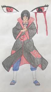 Itachi is one of the main characters in the anime series naruto. Did A Colored Pencil Drawing Of Itachi Naruto