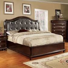 Furniture Of America Arden Brown Cherry King Low Profile Bed Cm7065ek Platform Bedroom Sets King Bedroom Sets California King Bedroom Sets