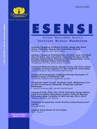 Yanuarheriyanto@gmail.com abstrak tujuan dari penulisan ini adalah untuk mengetahui pengaruh kompensasi dan motivasi terhadap kinerja karyawan pt indoraya internasional. Archives Esensi Jurnal Manajemen Bisnis